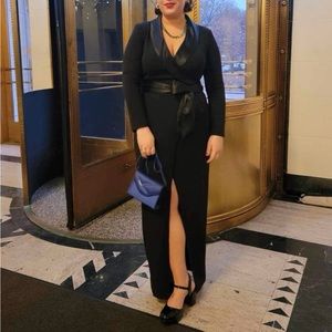 Eliza J Tuxedo Gown